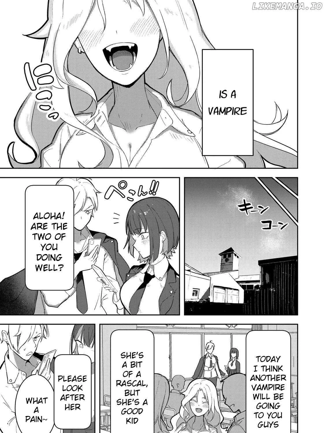 Vampire-san Wants Her (Man's) Blood Taken