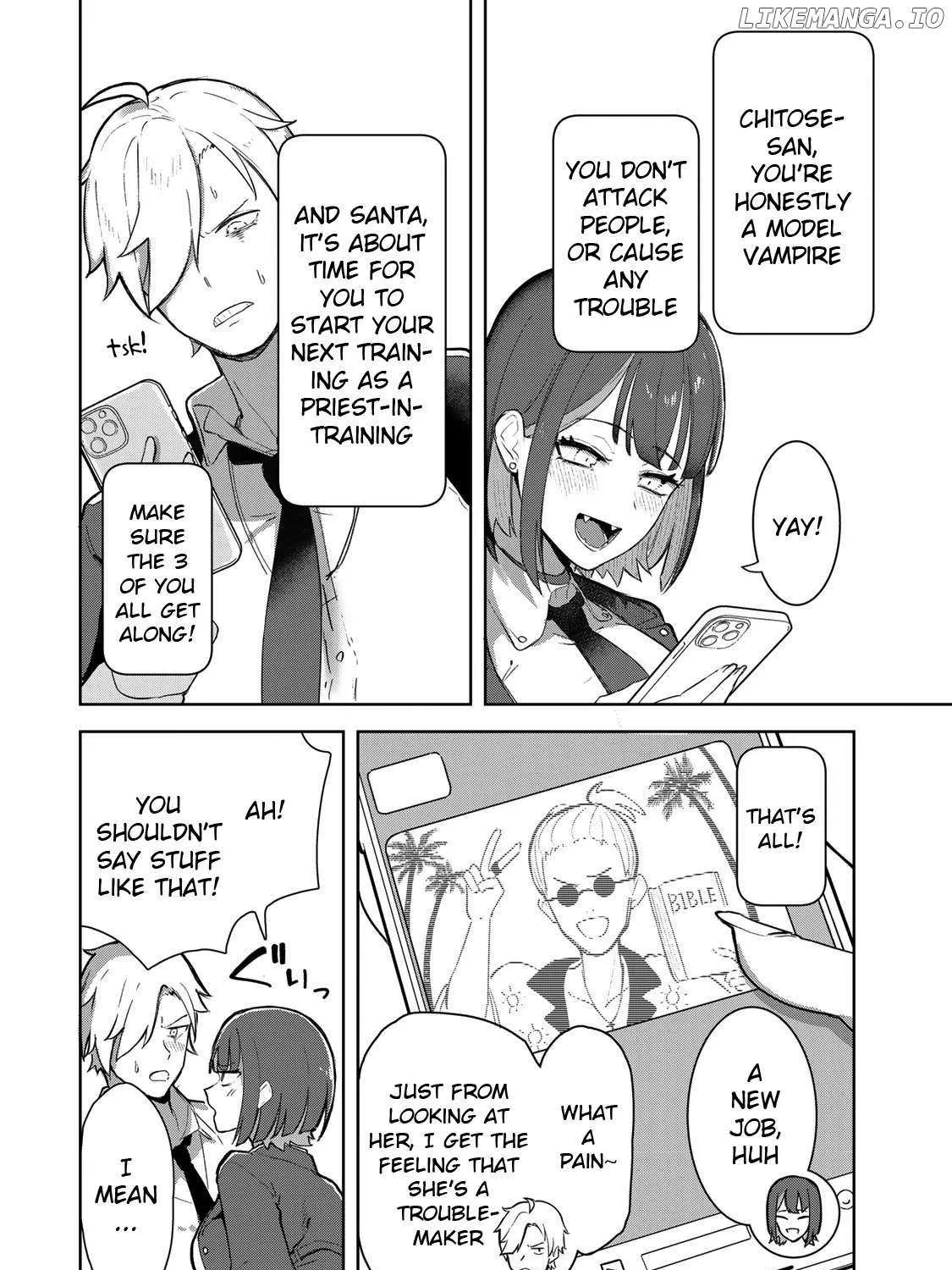 Vampire-san Wants Her (Man's) Blood Taken