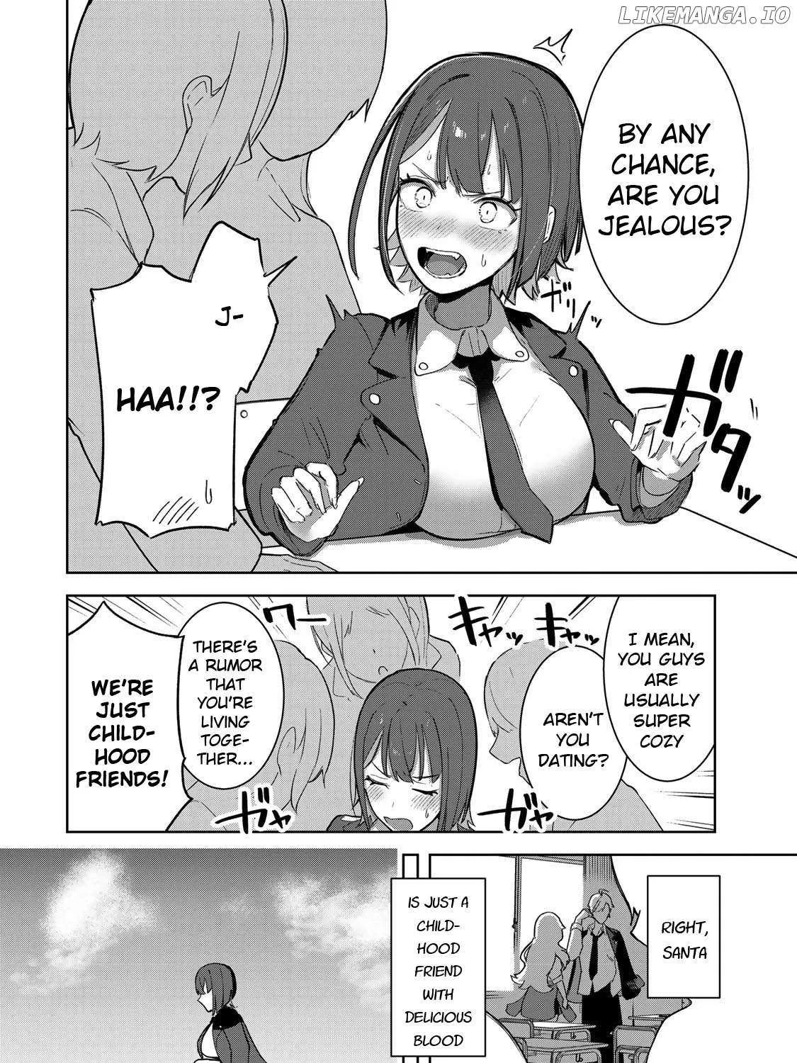 Vampire-san Wants Her (Man's) Blood Taken