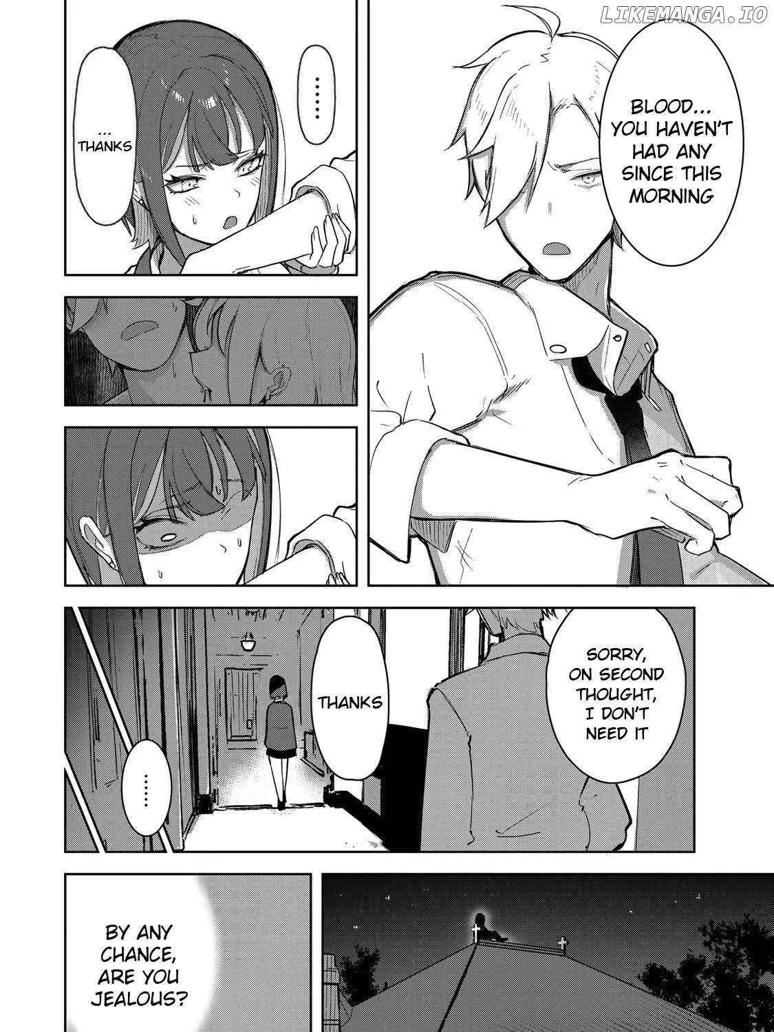 Vampire-san Wants Her (Man's) Blood Taken