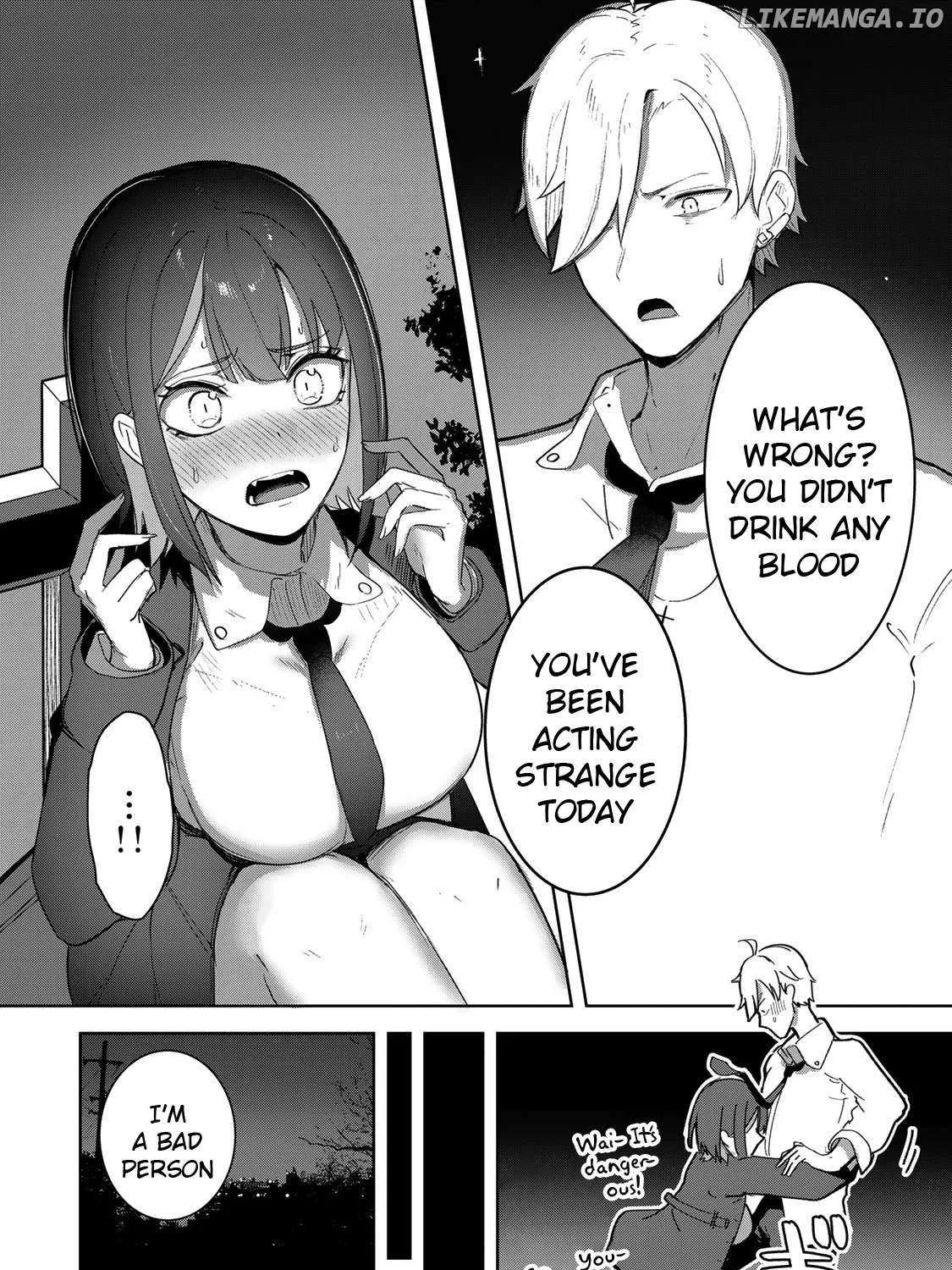 Vampire-san Wants Her (Man's) Blood Taken