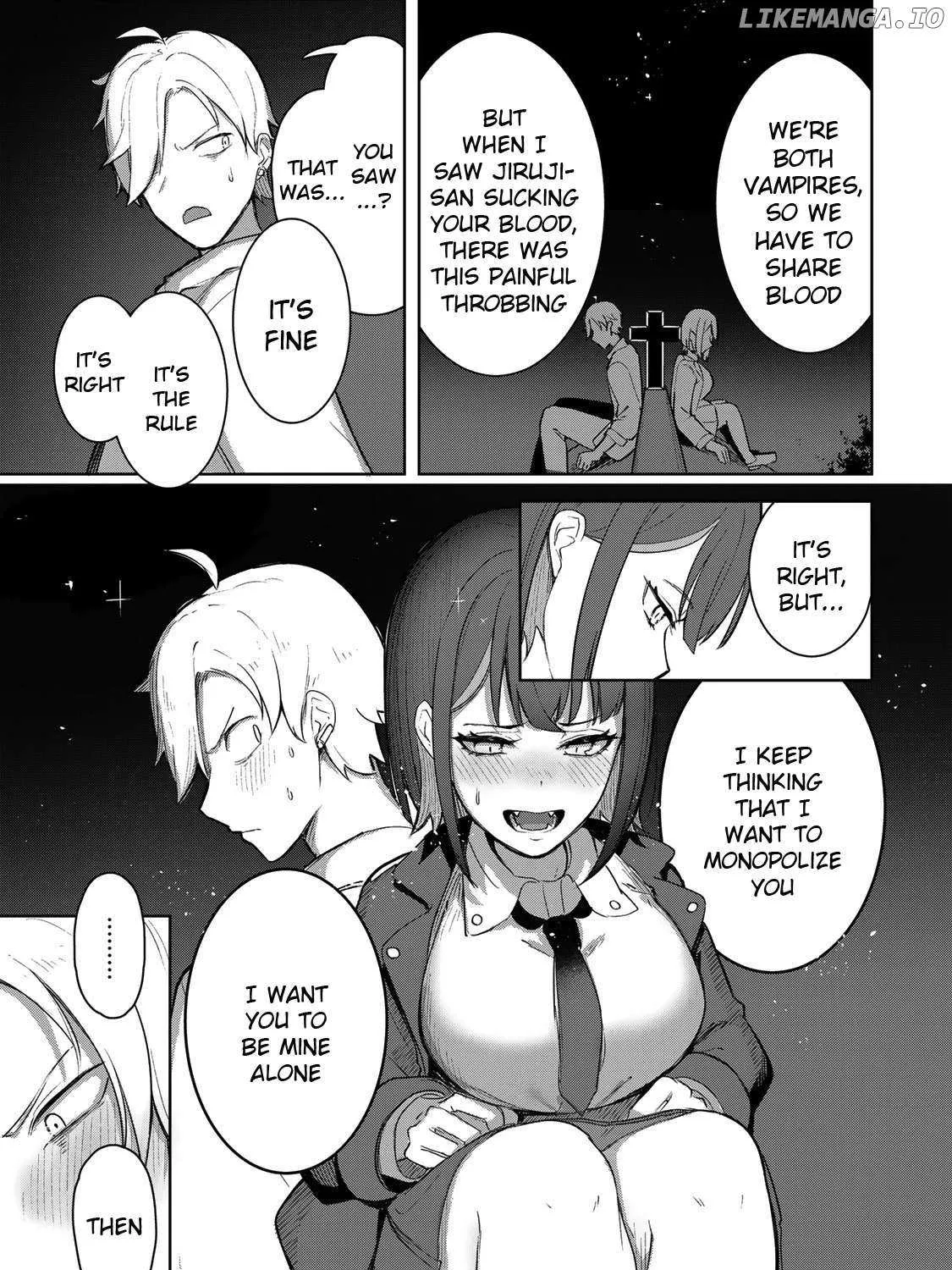 Vampire-san Wants Her (Man's) Blood Taken