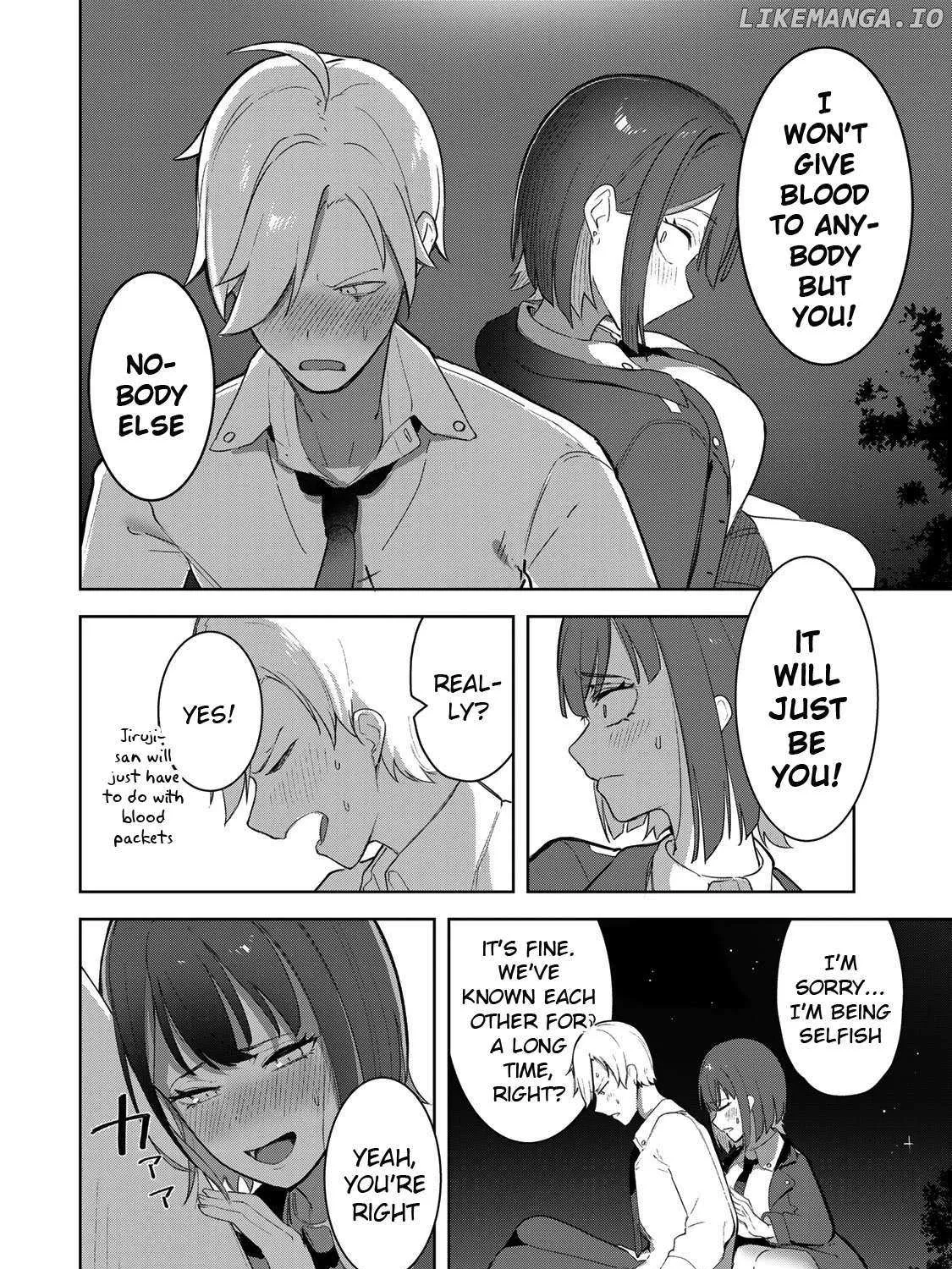Vampire-san Wants Her (Man's) Blood Taken