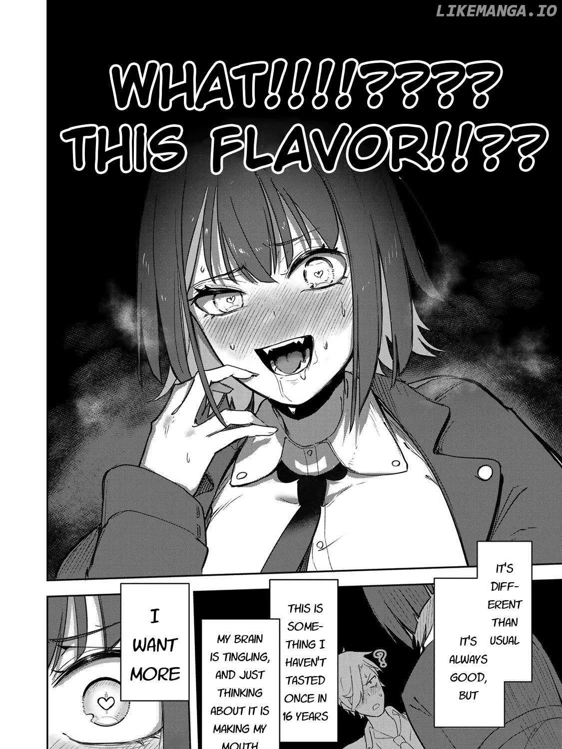 Vampire-san Wants Her (Man's) Blood Taken