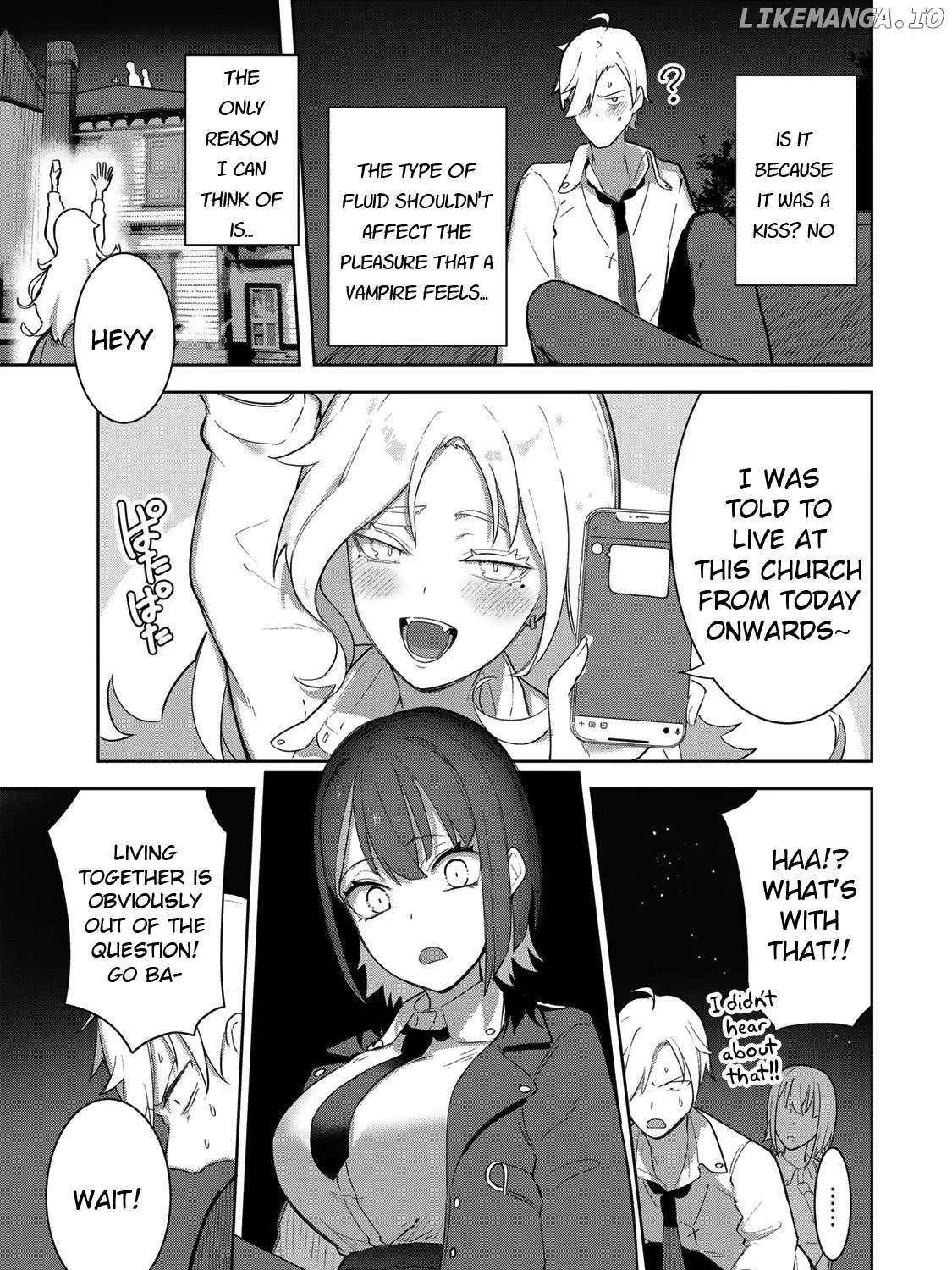 Vampire-san Wants Her (Man's) Blood Taken