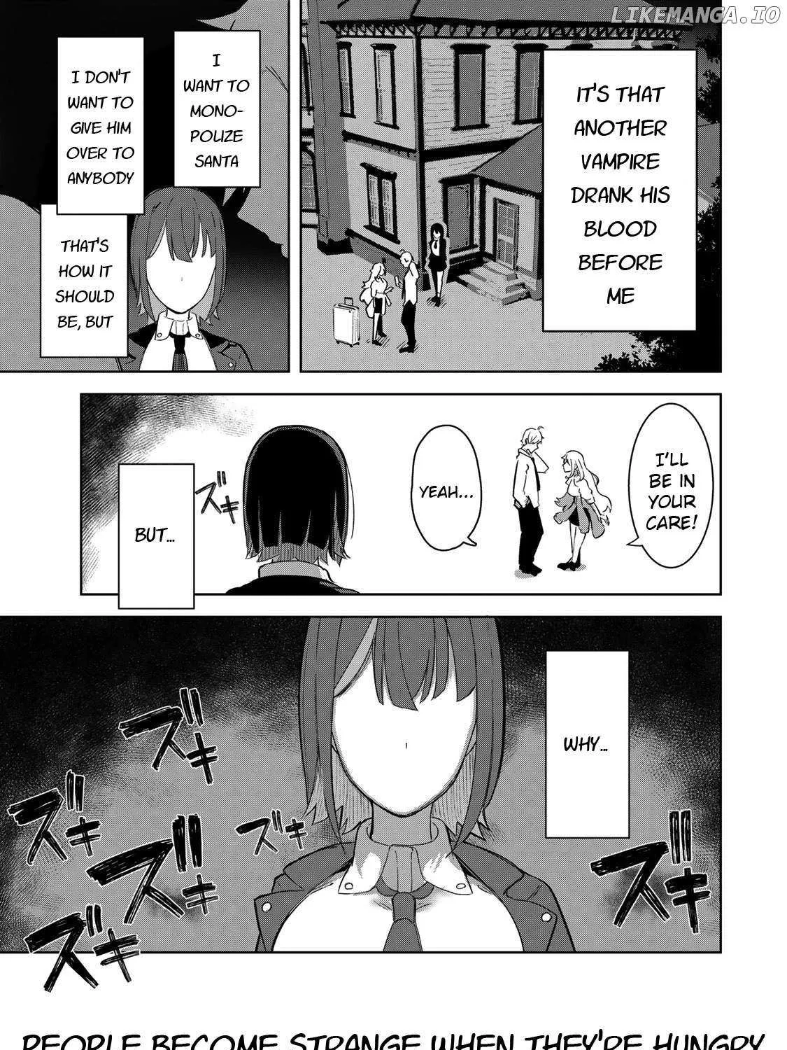 Vampire-san Wants Her (Man's) Blood Taken