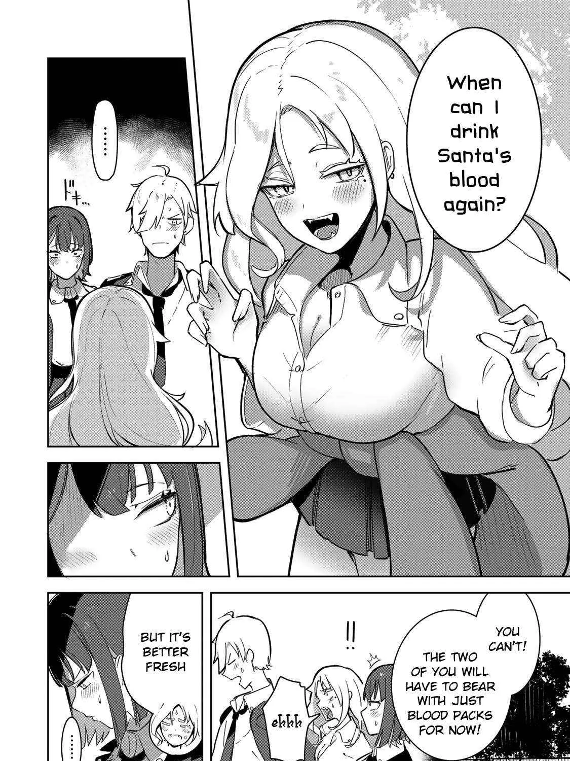 Vampire-san Wants Her (Man's) Blood Taken