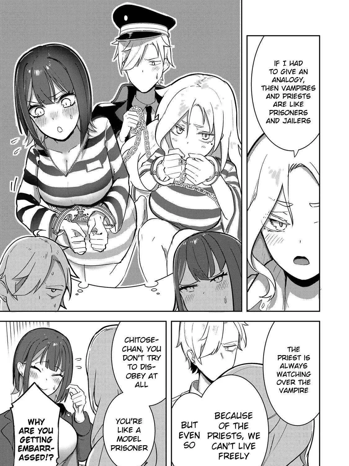 Vampire-san Wants Her (Man's) Blood Taken