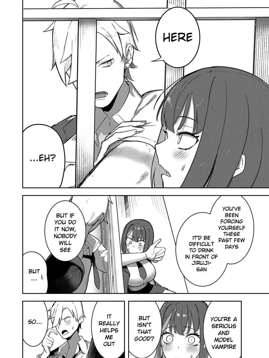 Vampire-san Wants Her (Man's) Blood Taken