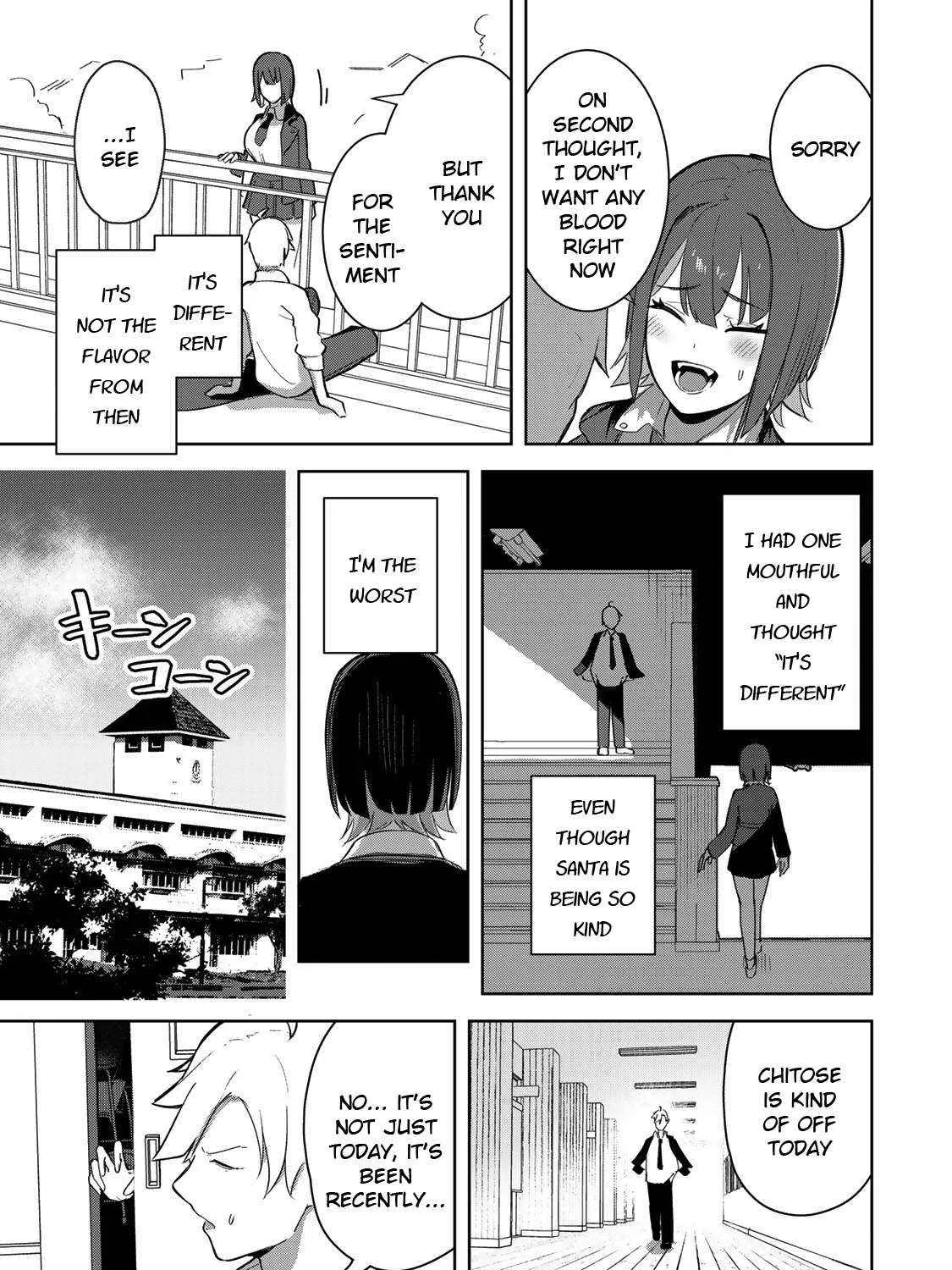 Vampire-san Wants Her (Man's) Blood Taken