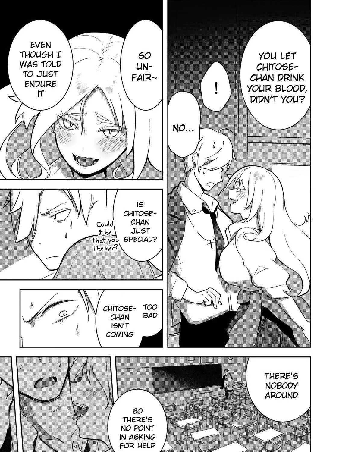 Vampire-san Wants Her (Man's) Blood Taken