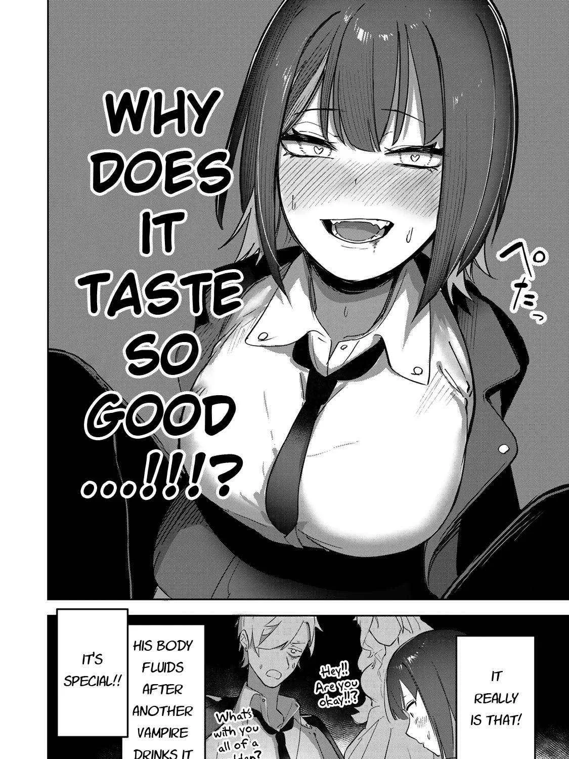 Vampire-san Wants Her (Man's) Blood Taken