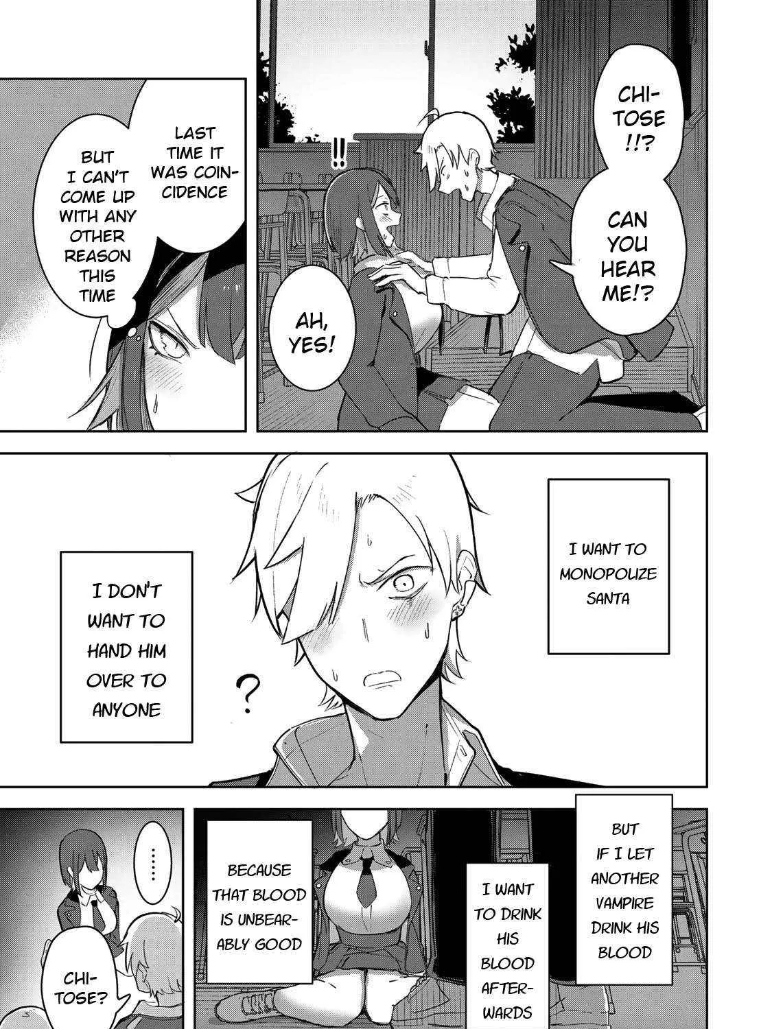 Vampire-san Wants Her (Man's) Blood Taken