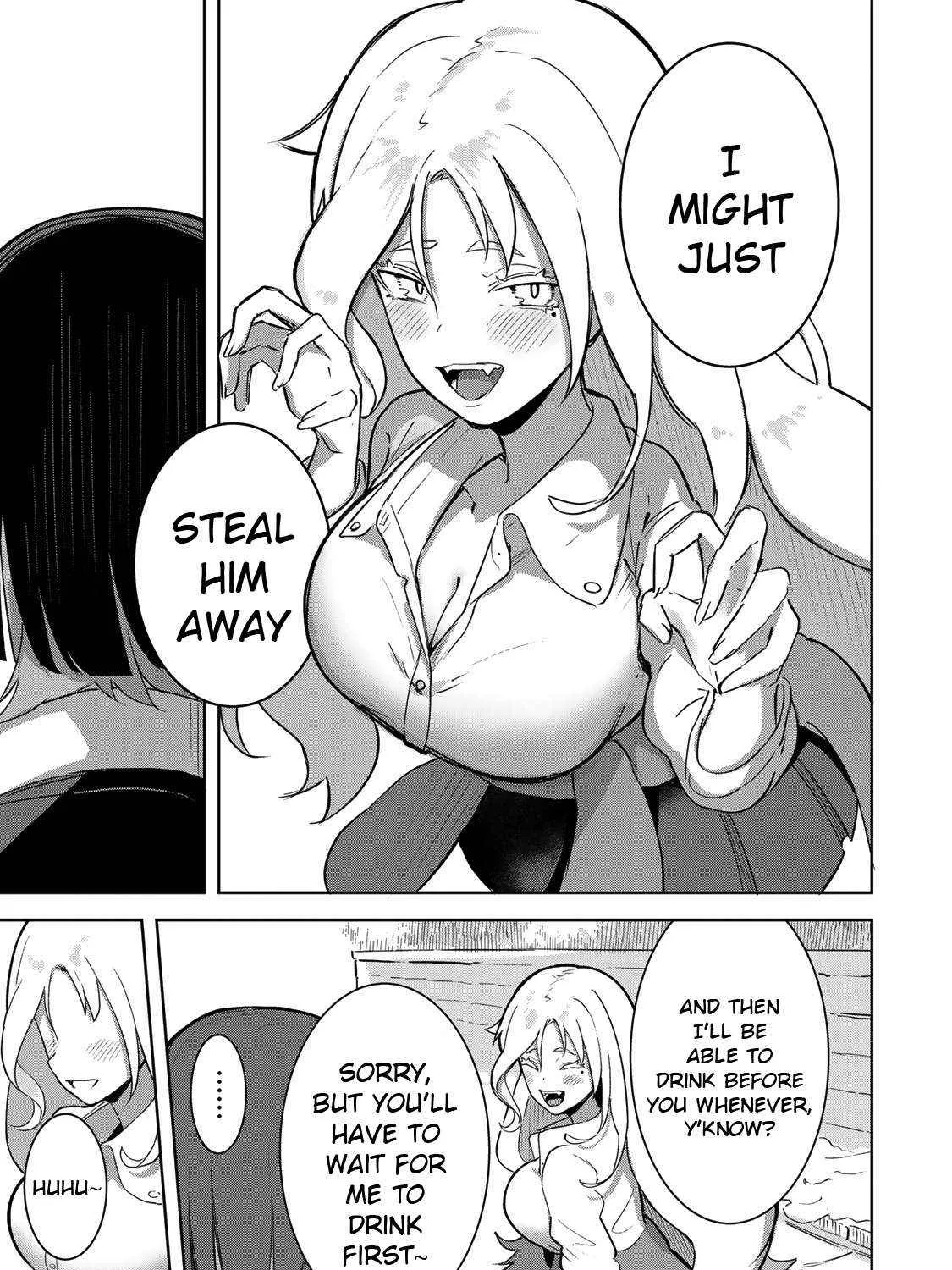 Vampire-san Wants Her (Man's) Blood Taken