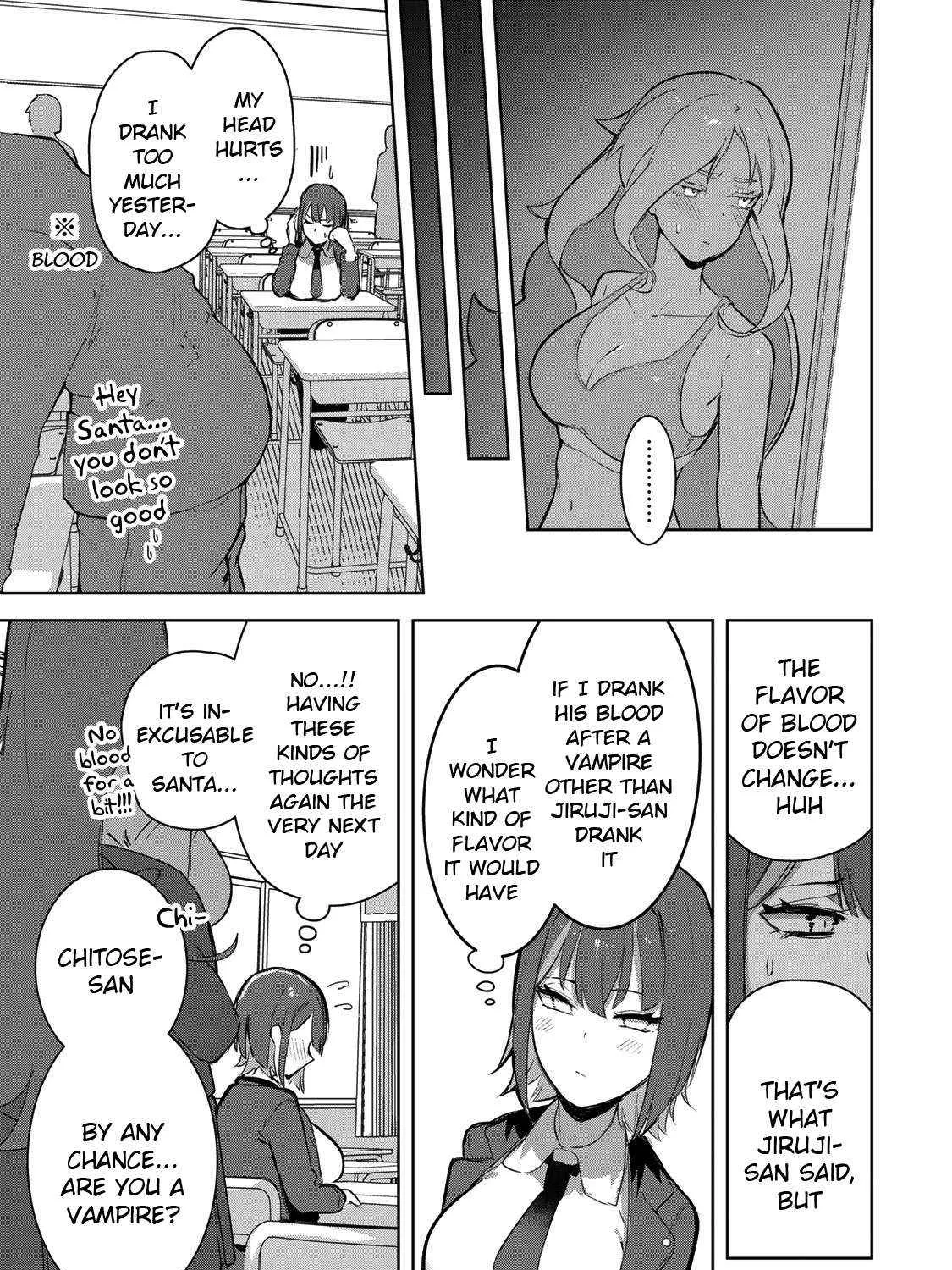 Vampire-san Wants Her (Man's) Blood Taken