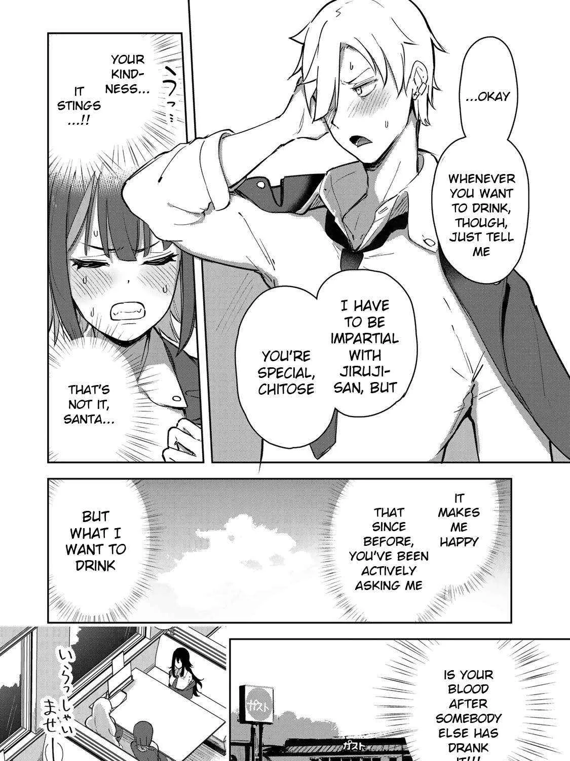 Vampire-san Wants Her (Man's) Blood Taken