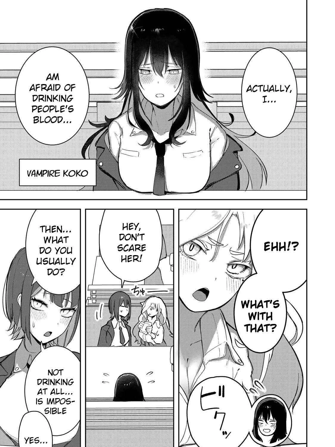 Vampire-san Wants Her (Man's) Blood Taken