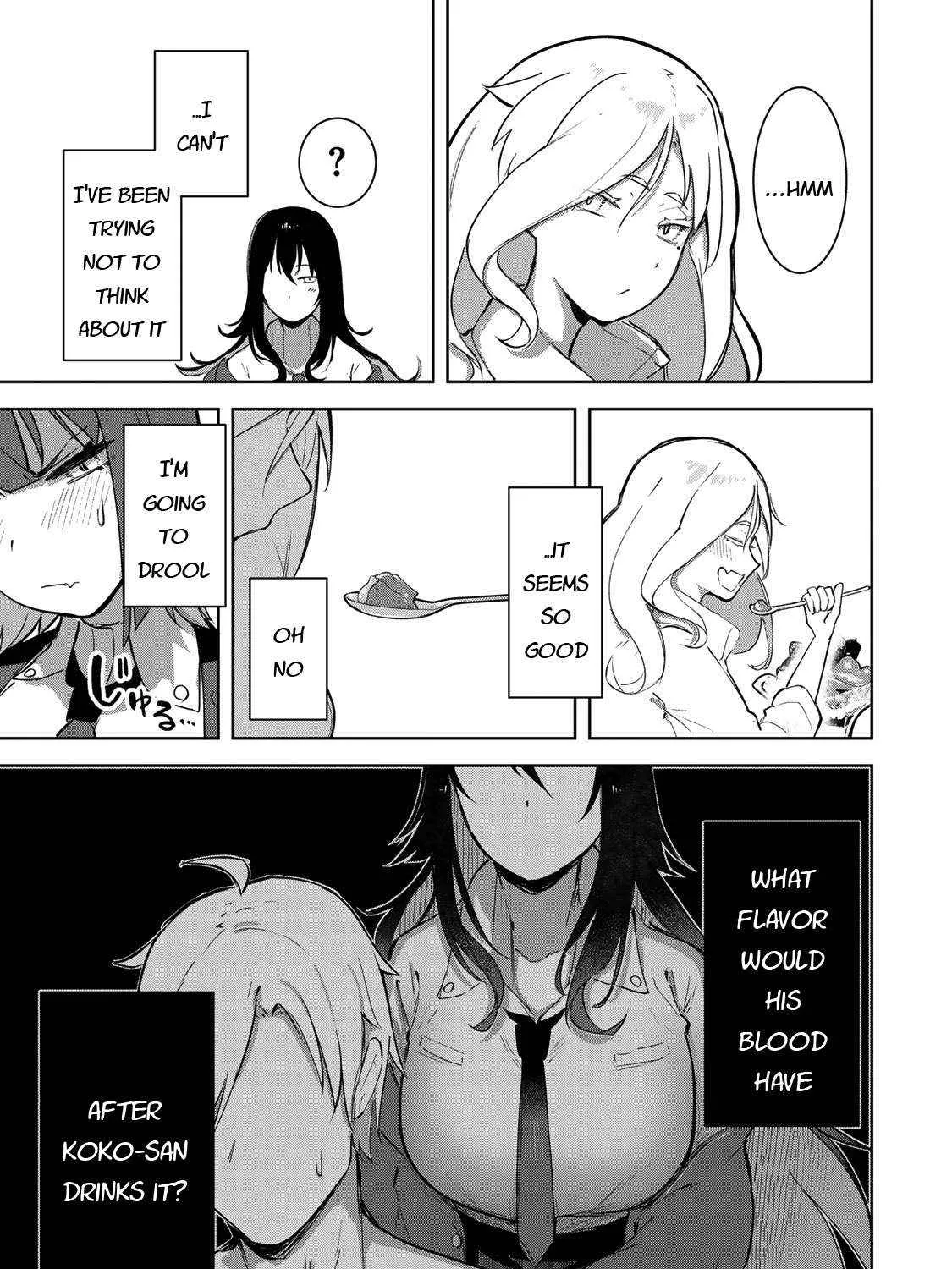 Vampire-san Wants Her (Man's) Blood Taken