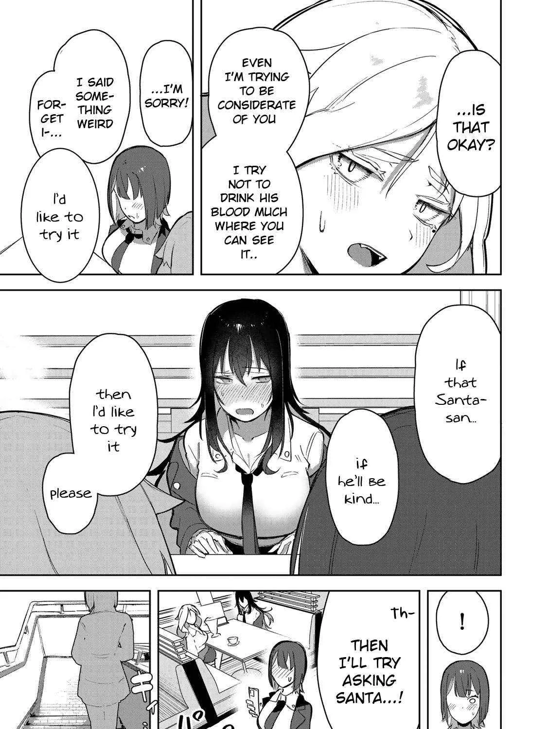 Vampire-san Wants Her (Man's) Blood Taken