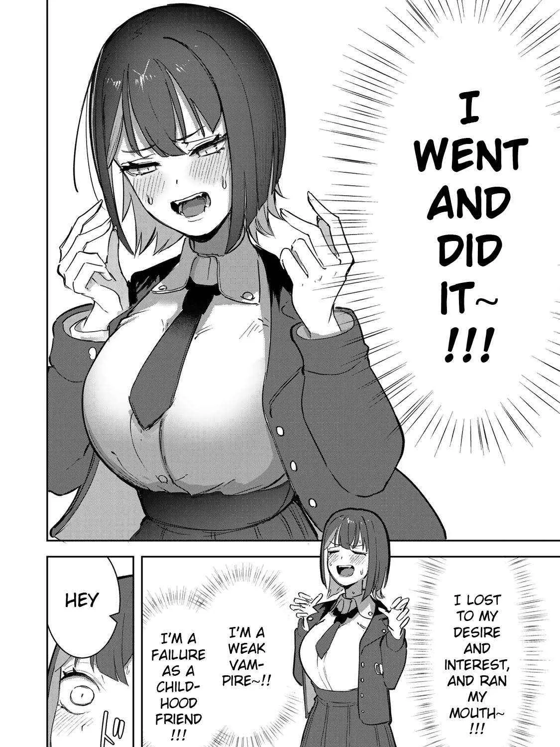 Vampire-san Wants Her (Man's) Blood Taken