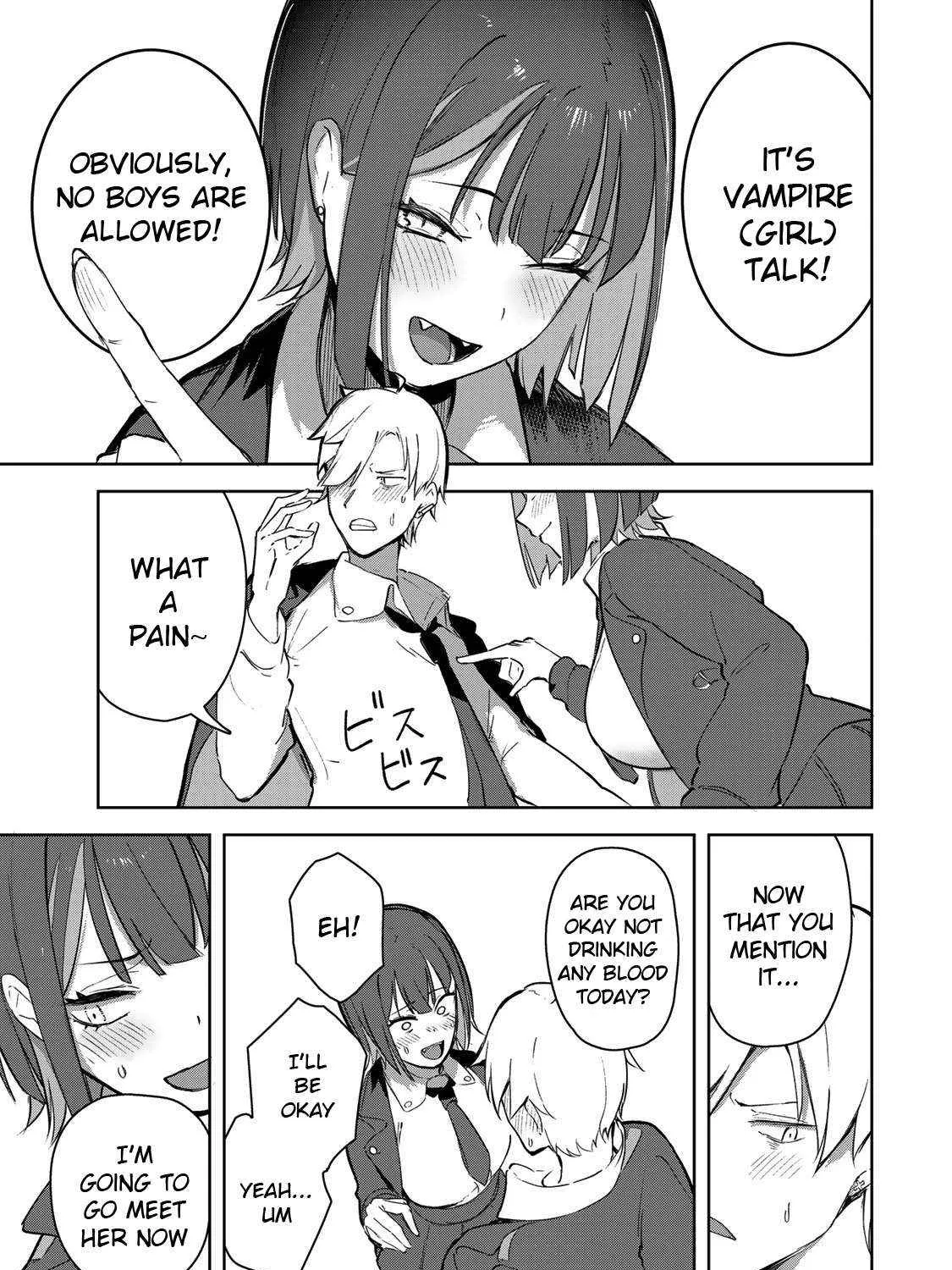 Vampire-san Wants Her (Man's) Blood Taken