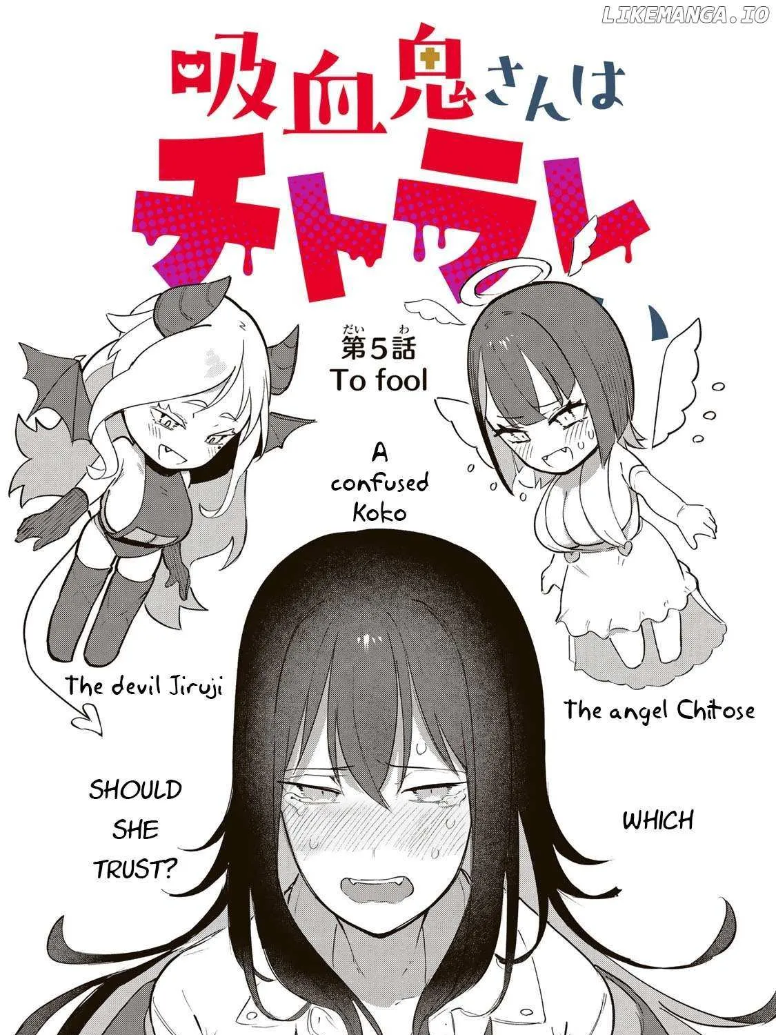 Vampire-san Wants Her (Man's) Blood Taken