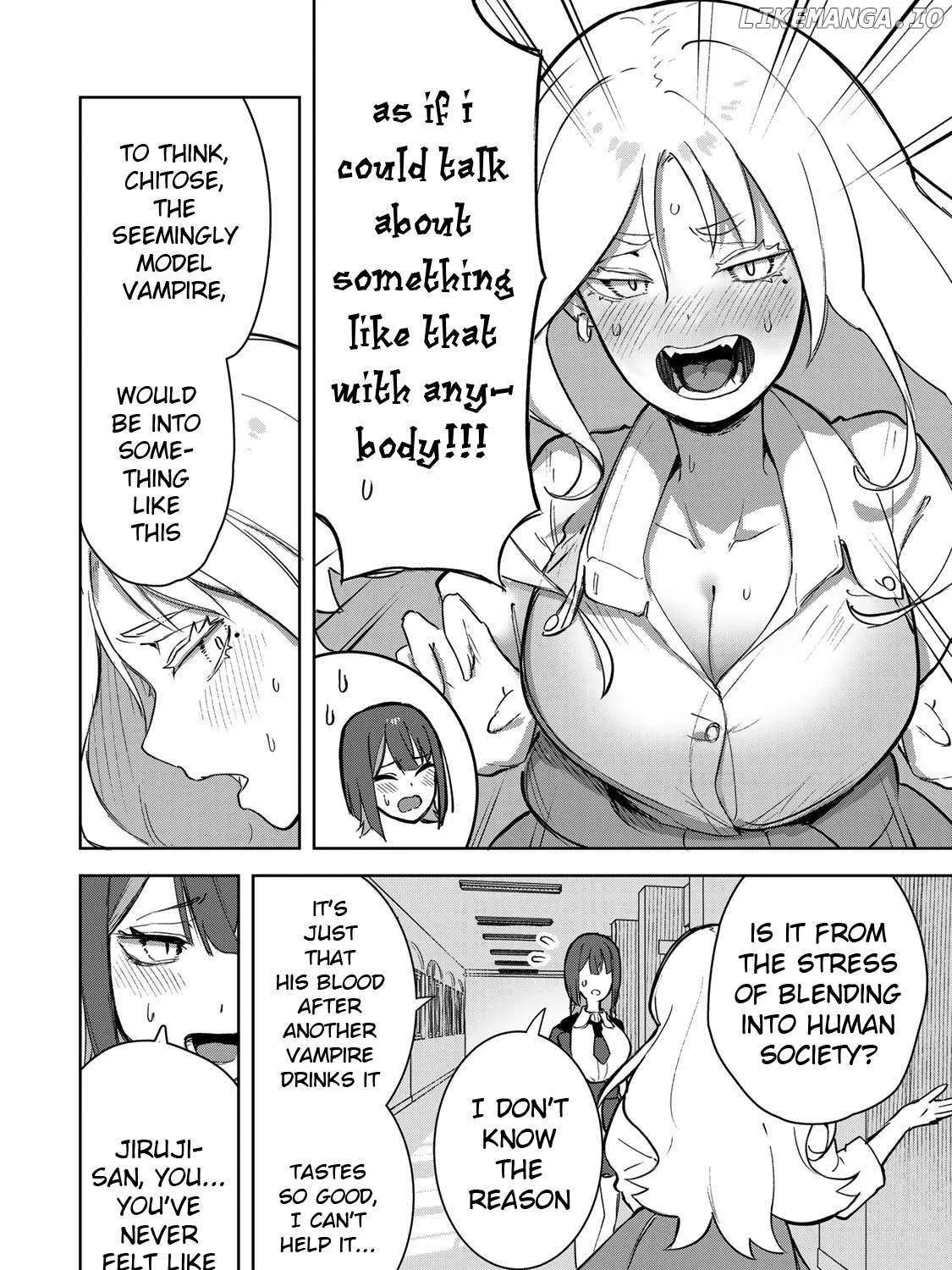 Vampire-san Wants Her (Man's) Blood Taken