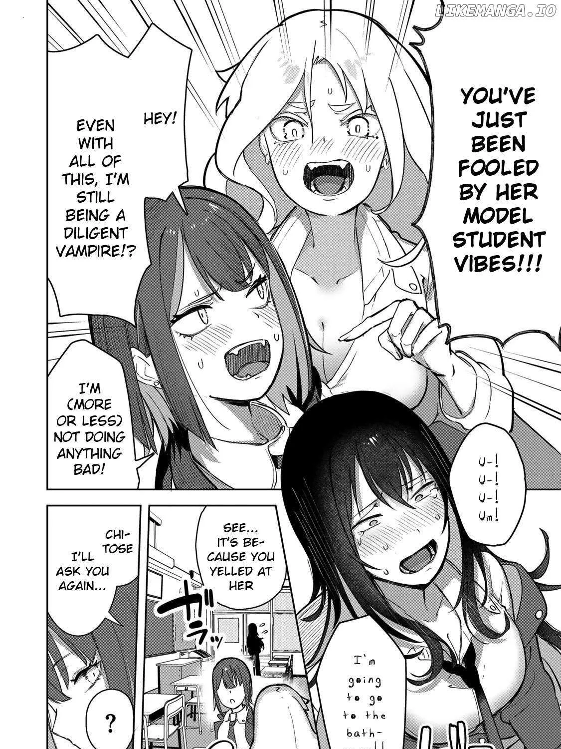 Vampire-san Wants Her (Man's) Blood Taken