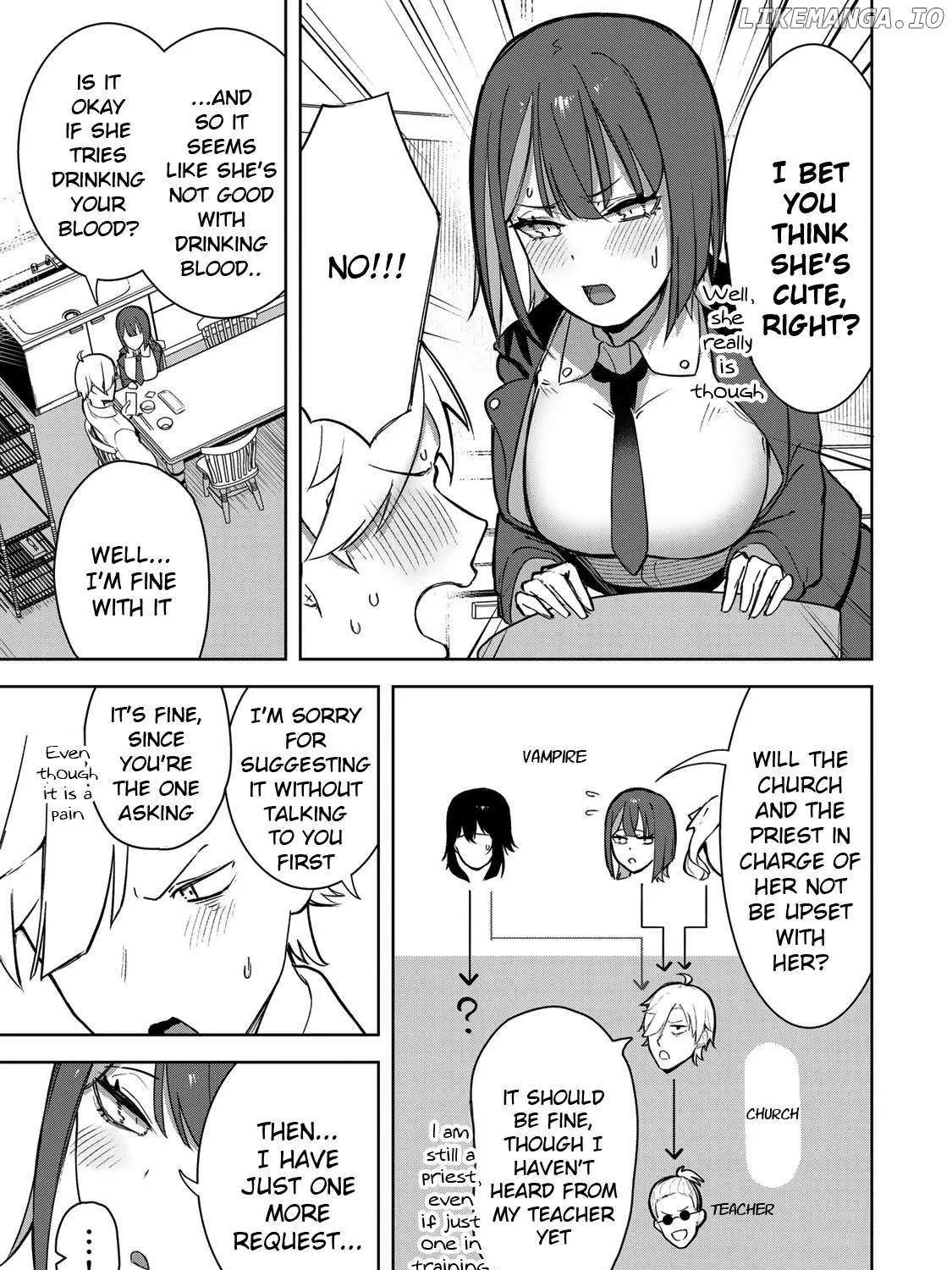 Vampire-san Wants Her (Man's) Blood Taken