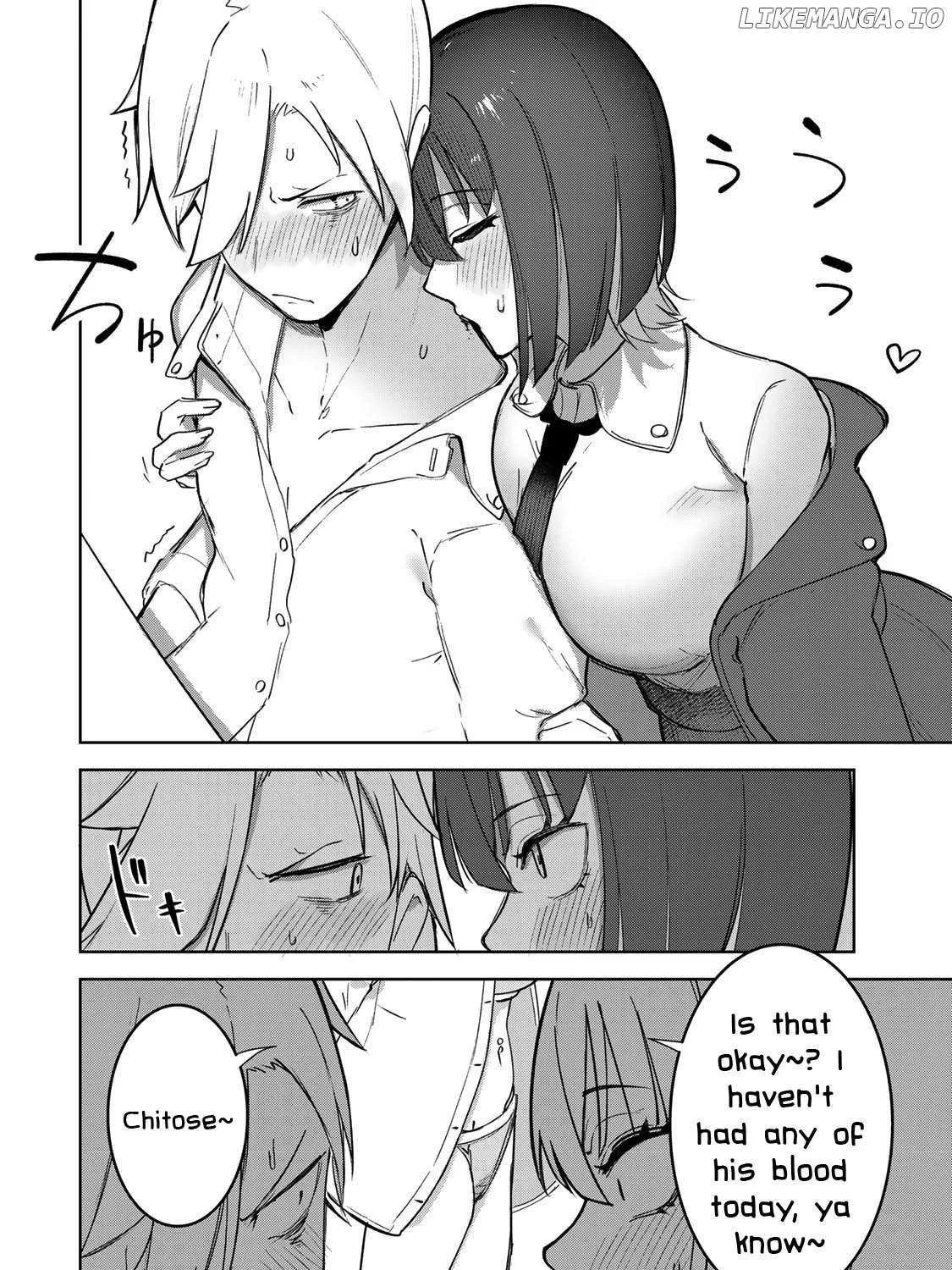 Vampire-san Wants Her (Man's) Blood Taken