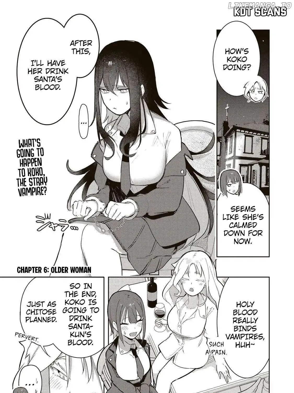 Vampire-san Wants Her (Man's) Blood Taken