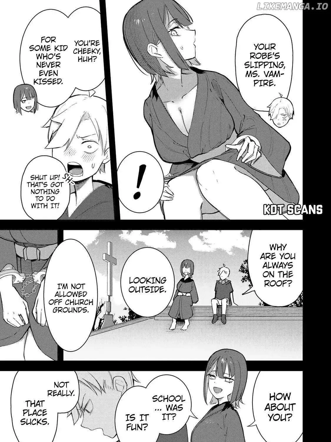 Vampire-san Wants Her (Man's) Blood Taken