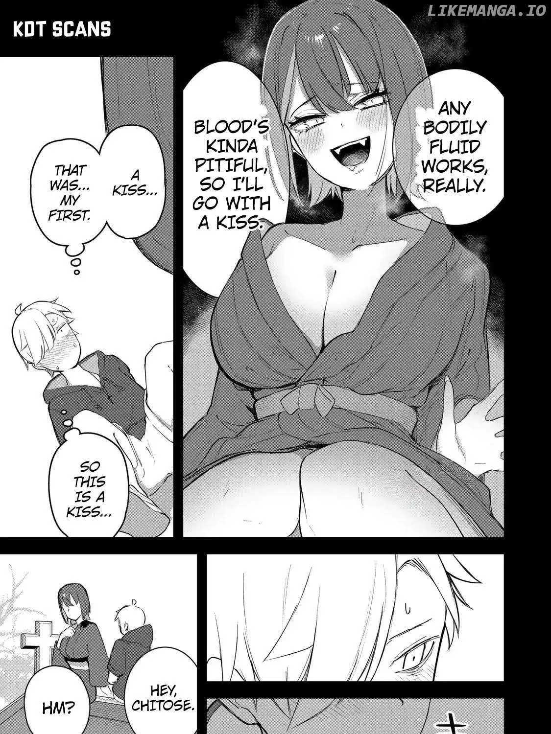 Vampire-san Wants Her (Man's) Blood Taken