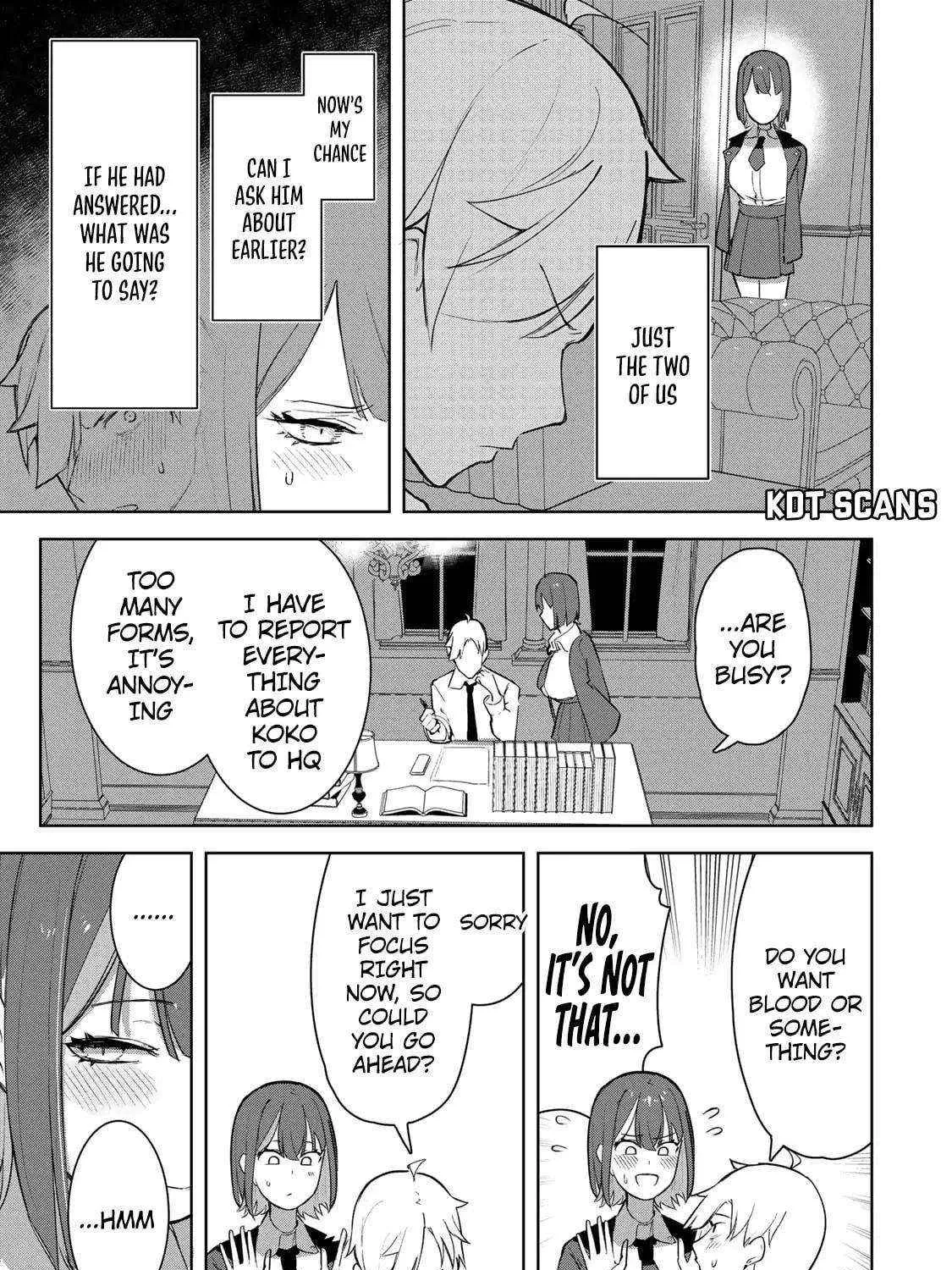 Vampire-san Wants Her (Man's) Blood Taken