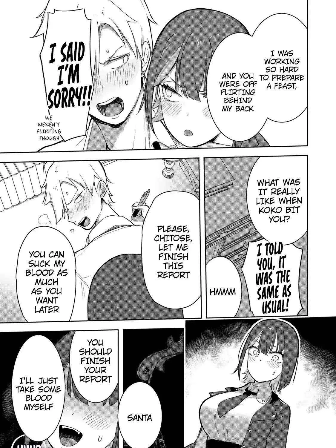 Vampire-san Wants Her (Man's) Blood Taken