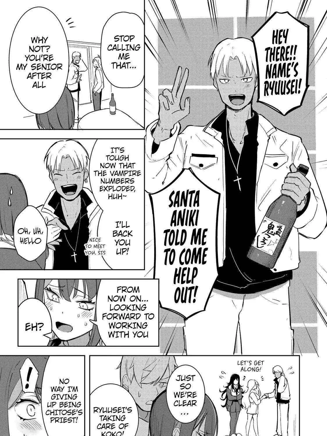 Vampire-san Wants Her (Man's) Blood Taken