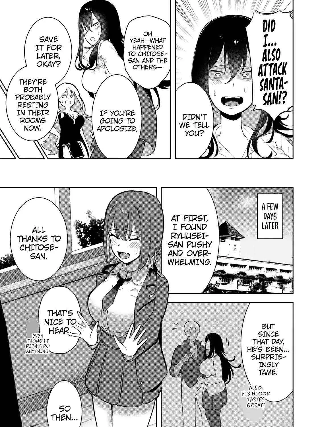 Vampire-san Wants Her (Man's) Blood Taken