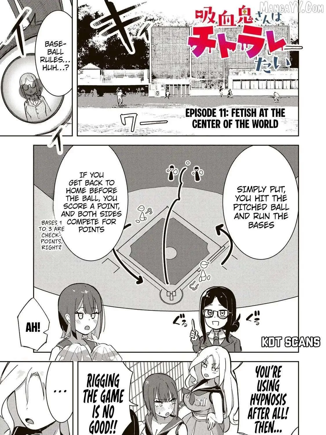 Vampire-san Wants Her (Man's) Blood Taken