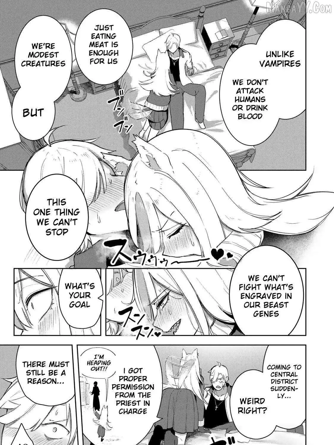 Vampire-san Wants Her (Man's) Blood Taken