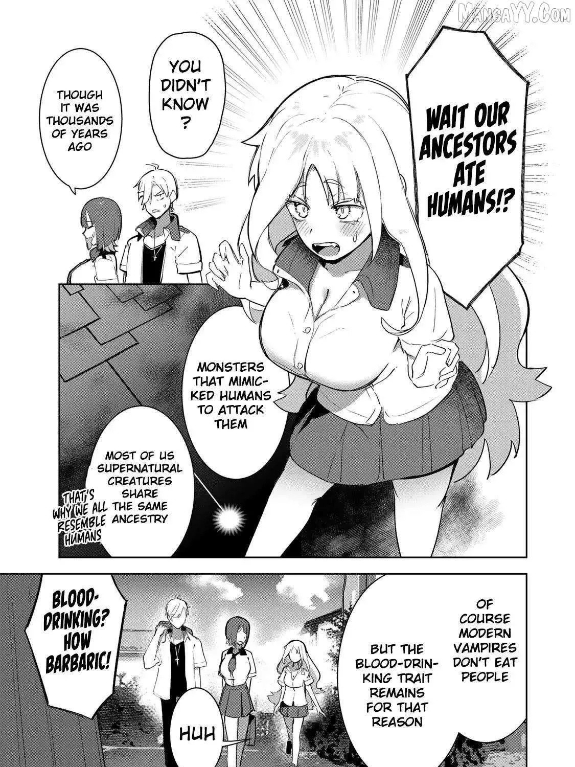 Vampire-san Wants Her (Man's) Blood Taken