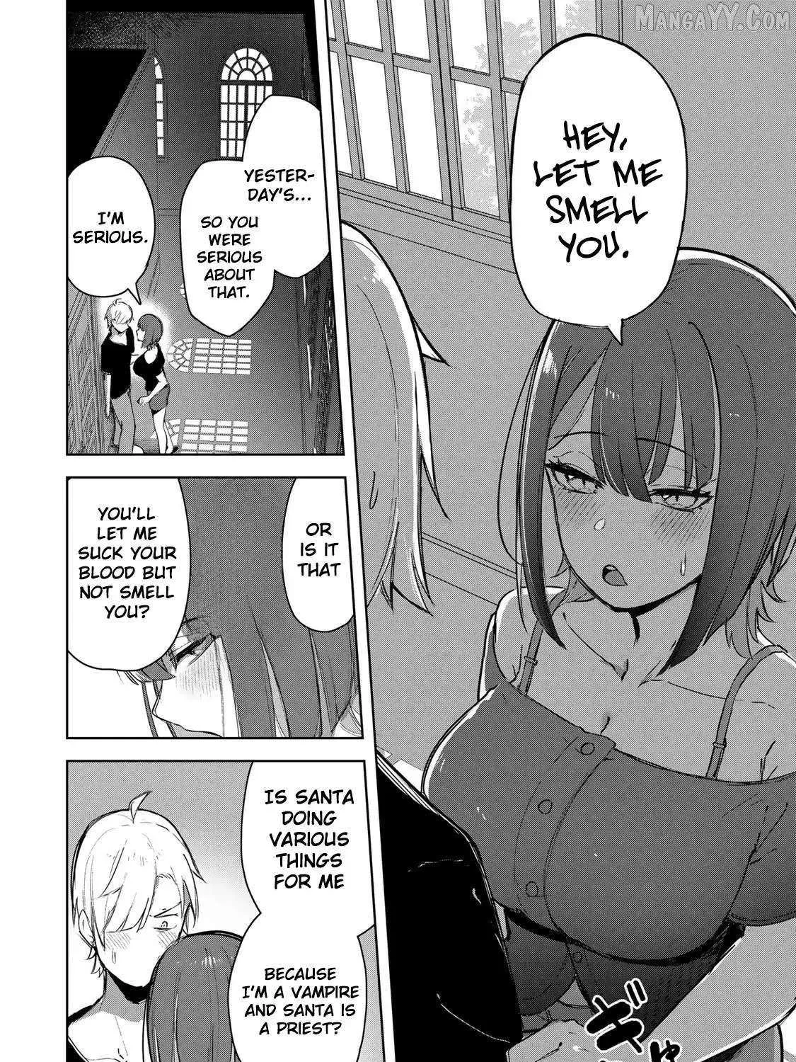 Vampire-san Wants Her (Man's) Blood Taken