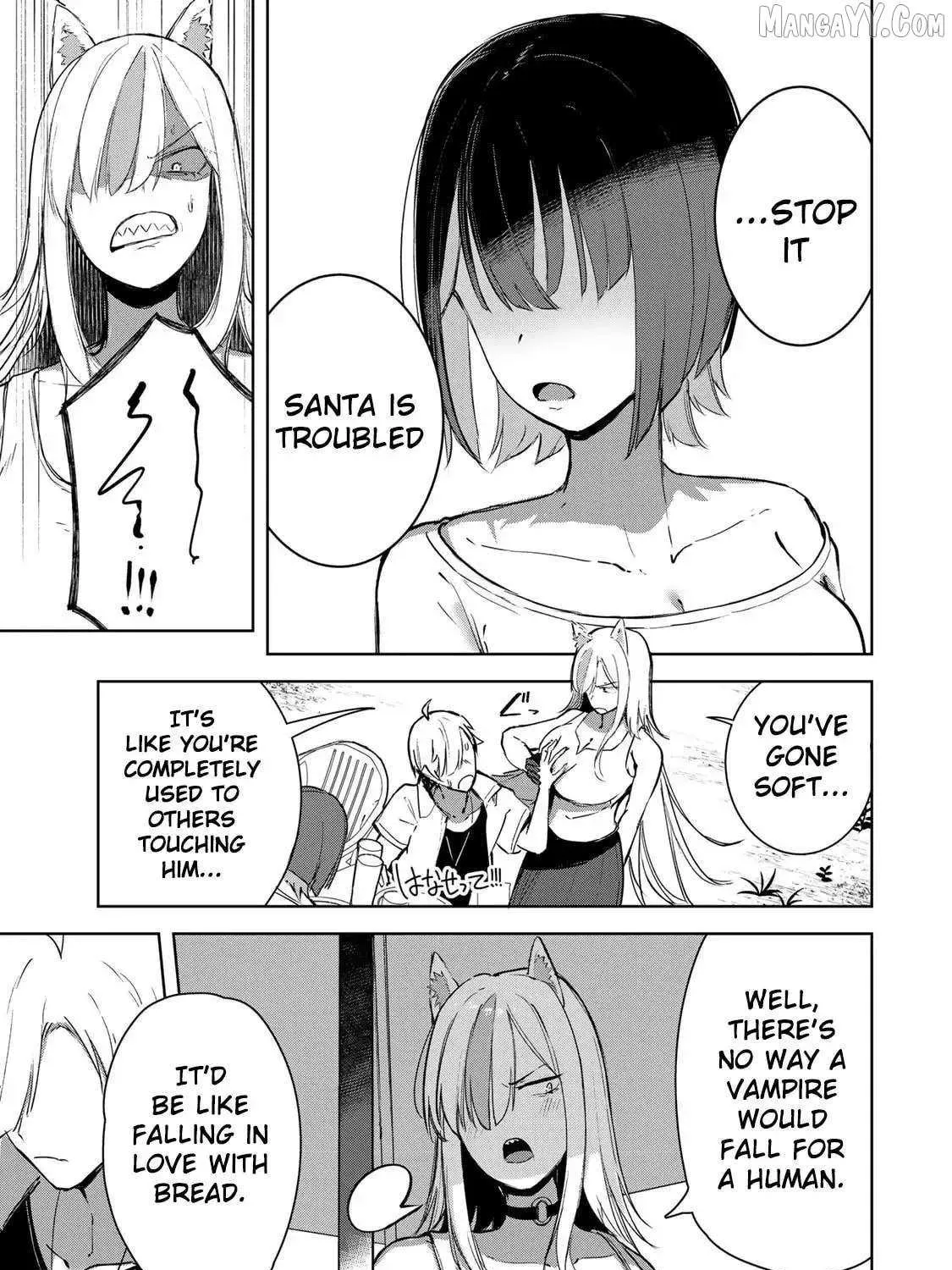 Vampire-san Wants Her (Man's) Blood Taken