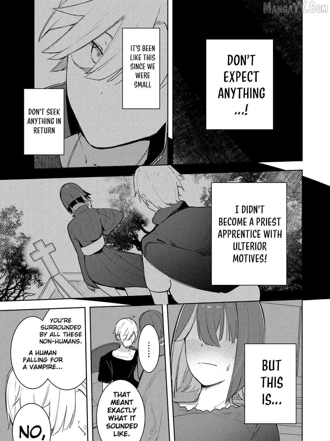 Vampire-san Wants Her (Man's) Blood Taken