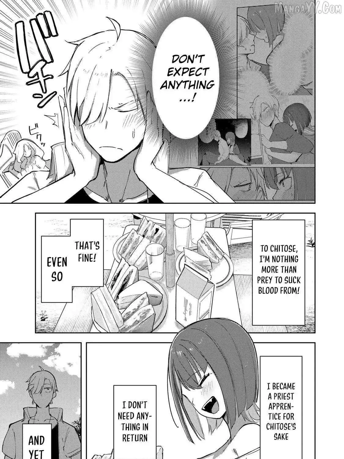 Vampire-san Wants Her (Man's) Blood Taken