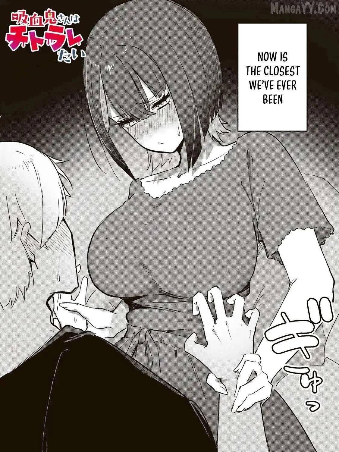 Vampire-san Wants Her (Man's) Blood Taken