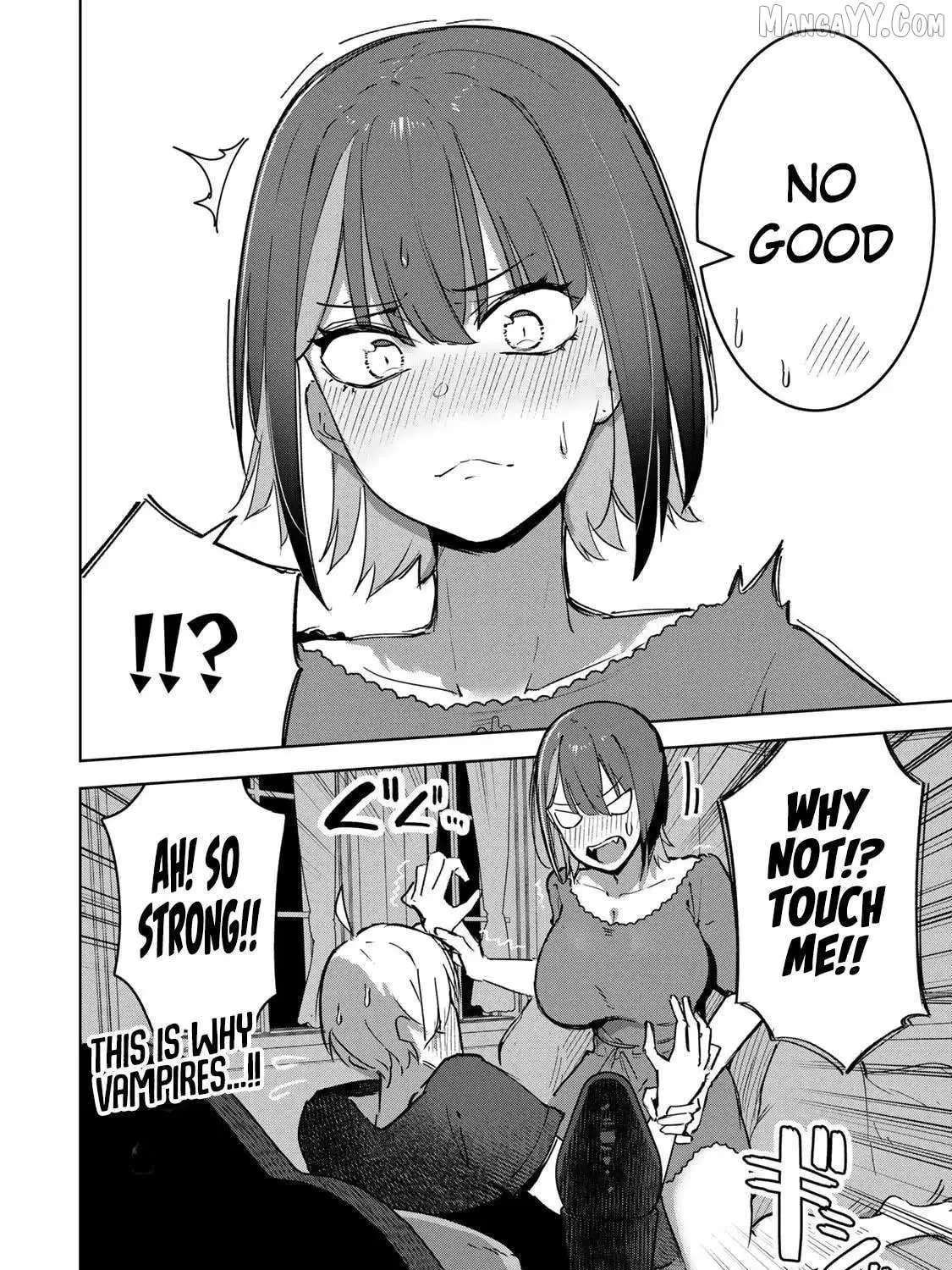 Vampire-san Wants Her (Man's) Blood Taken