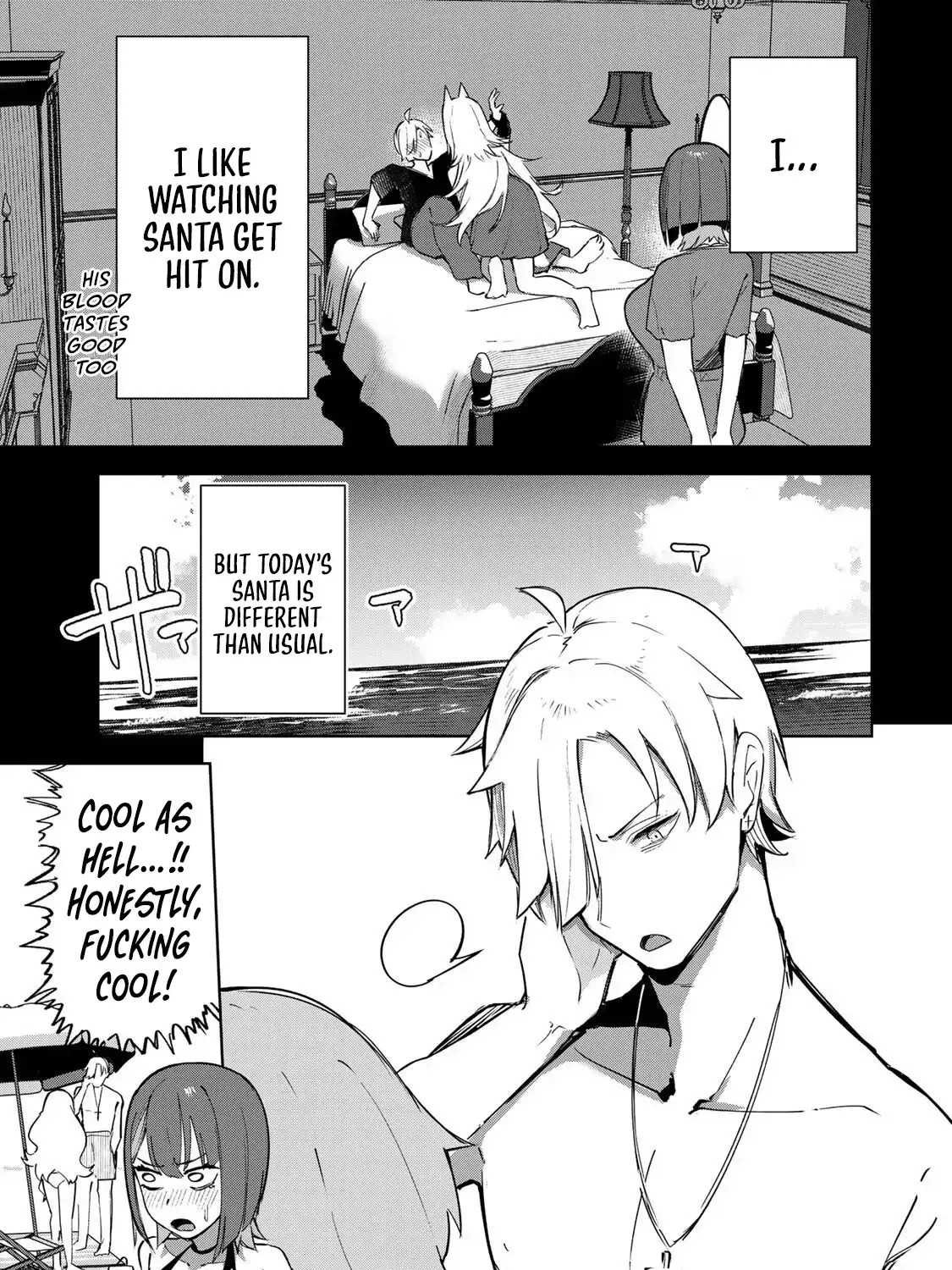 Vampire-san Wants Her (Man's) Blood Taken