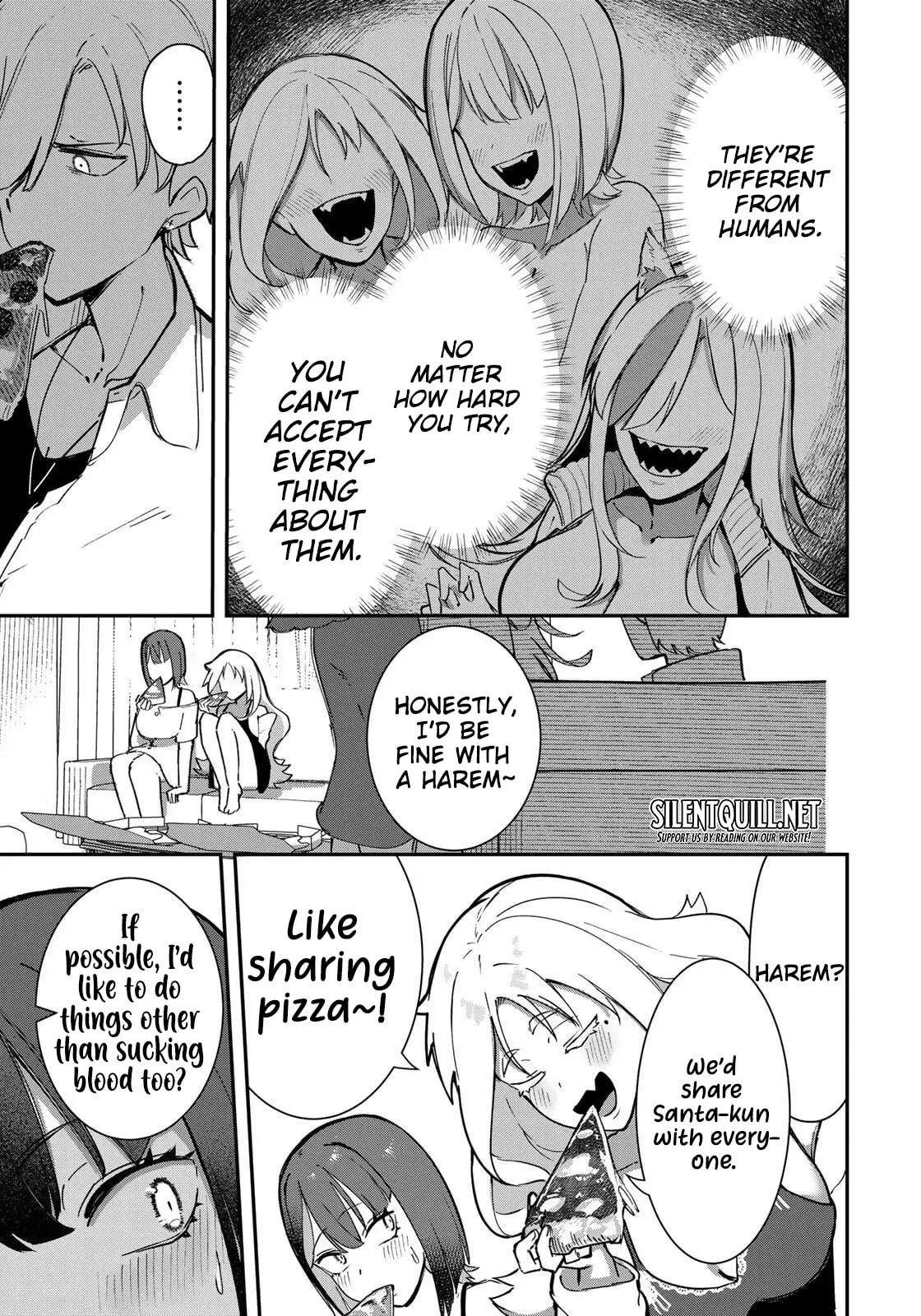 Vampire-san Wants Her (Man's) Blood Taken