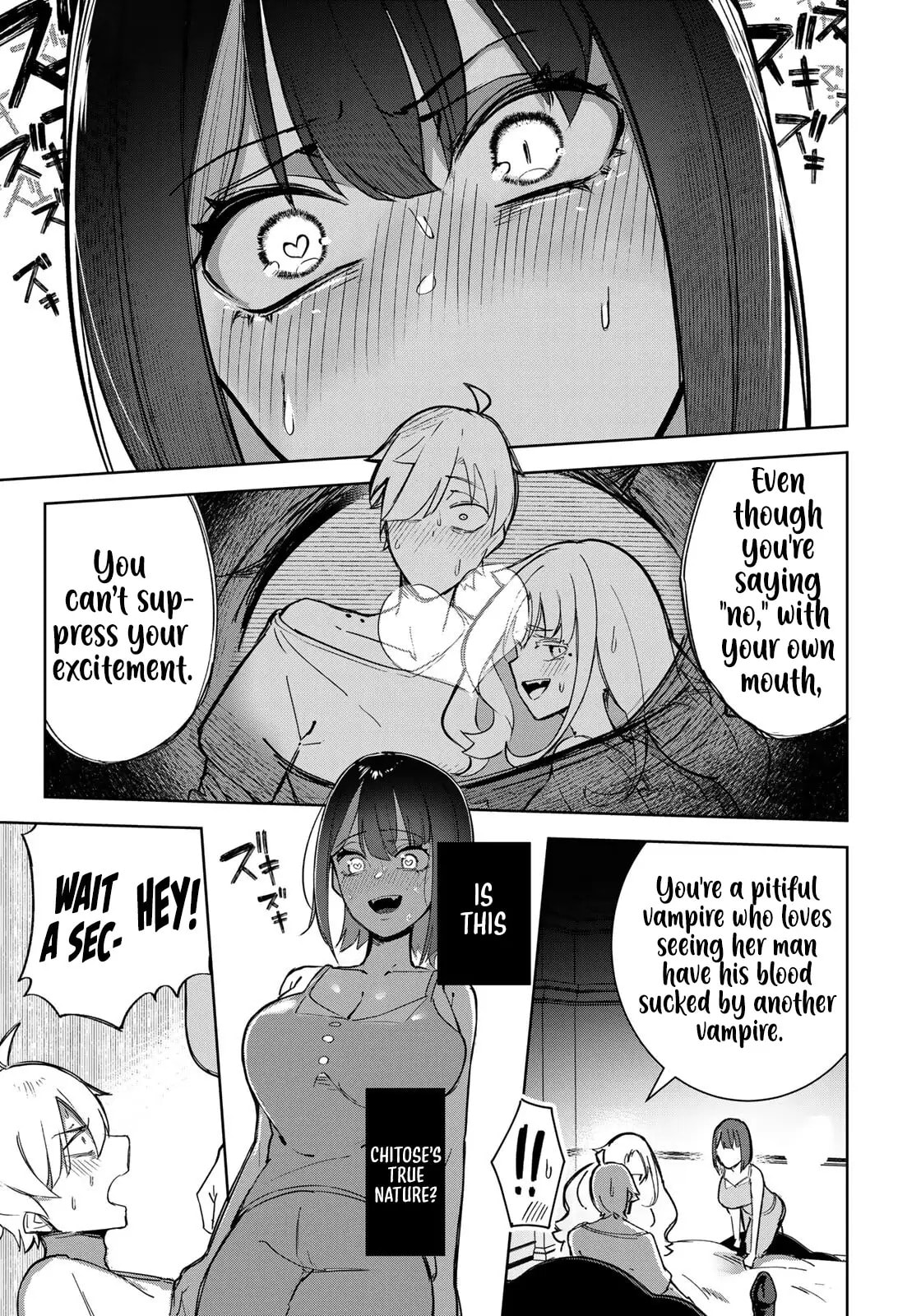 Vampire-san Wants Her (Man's) Blood Taken