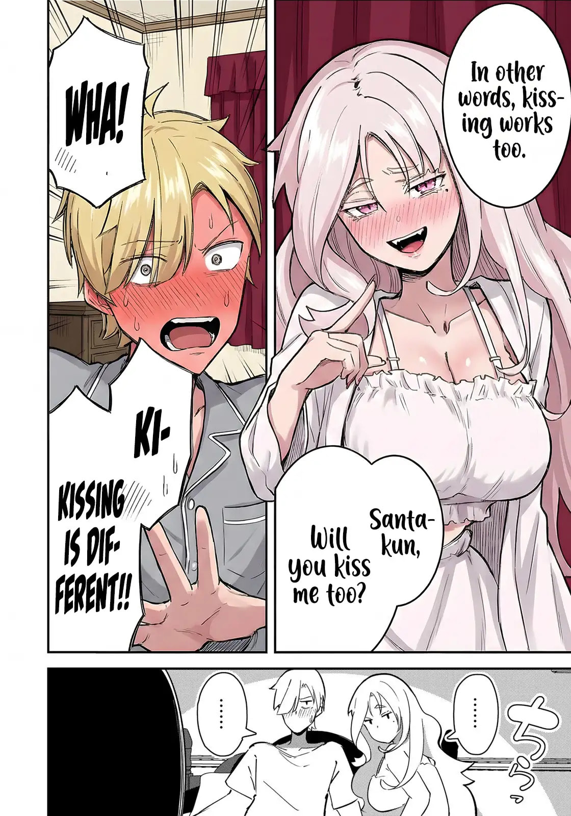 Vampire-san Wants Her (Man's) Blood Taken